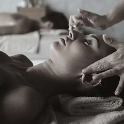 Relaxing Face and Head Massage